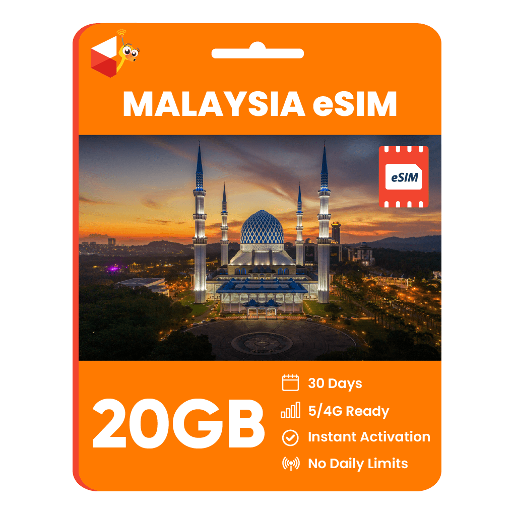 Malaysia Data eSIM - SimCorner