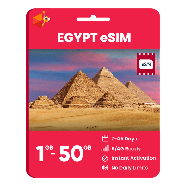 Egypt Data eSIM - SimCorner