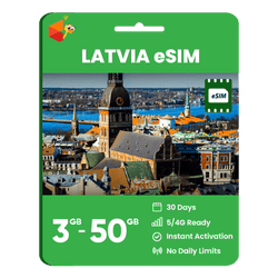 Latvia Data eSIM