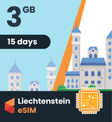 Liechtenstein eSIM: 3GB - 15 Days