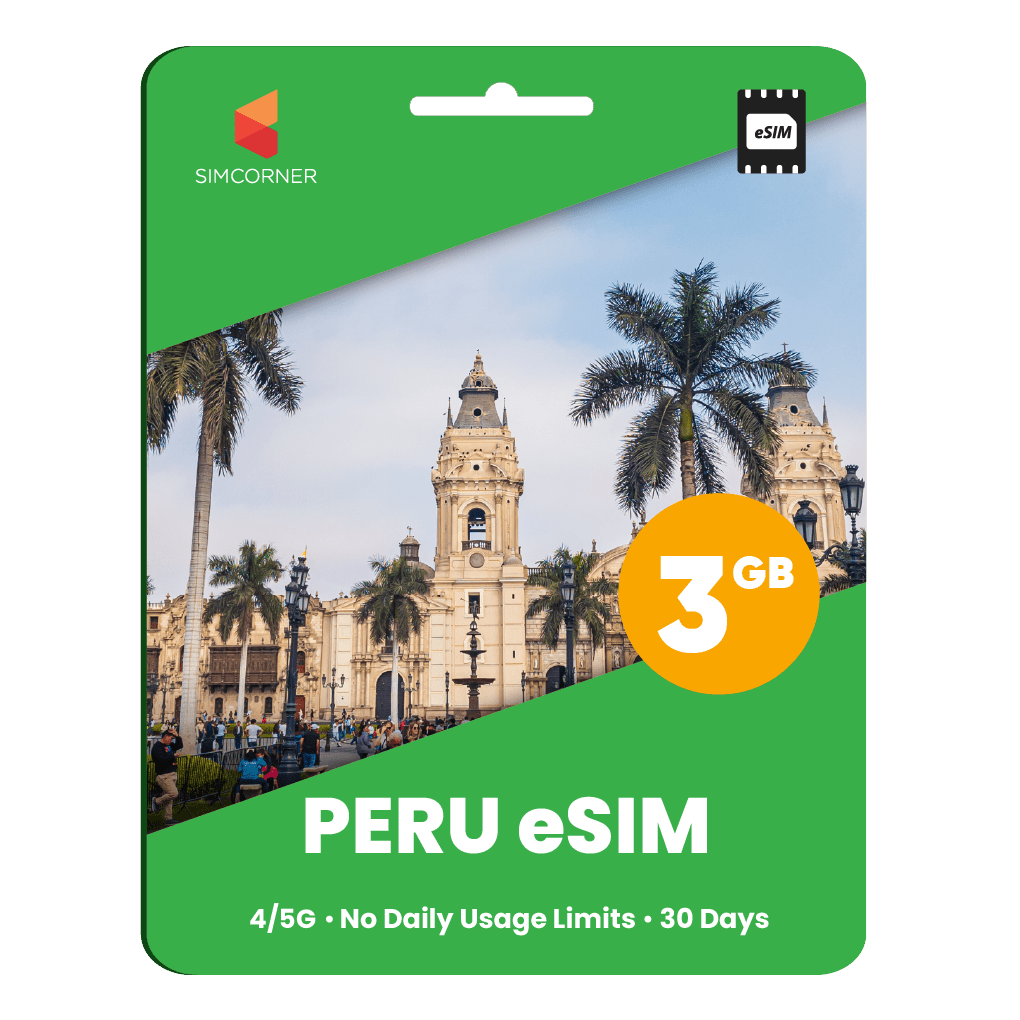 Peru Data eSIM - SimCorner