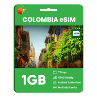 Thumbnail for Colombia Data eSIM - SimCorner