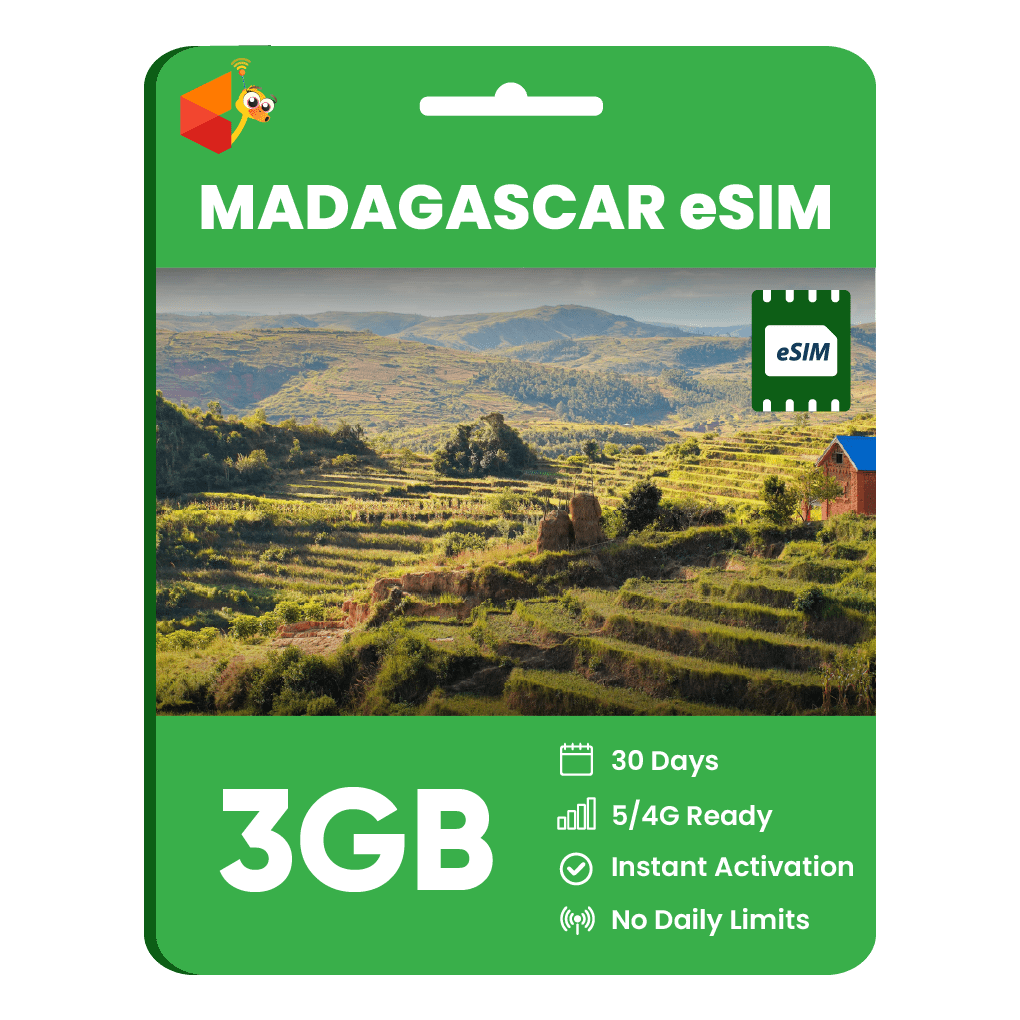 Madagascar Data eSIM - SimCorner