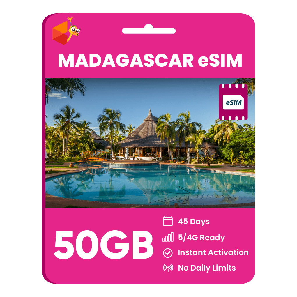 Madagascar Data eSIM - SimCorner