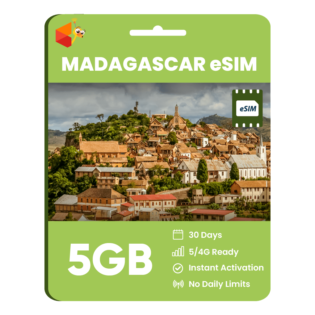 Madagascar Data eSIM - SimCorner