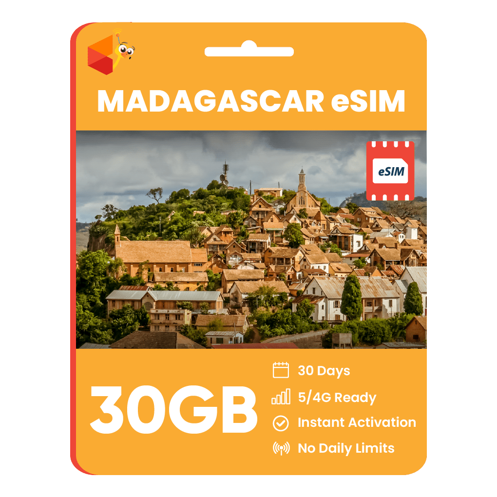 Madagascar Data eSIM - SimCorner