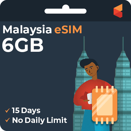 [eSIM] Malaysia Data eSIM (6GB - 15 Days)