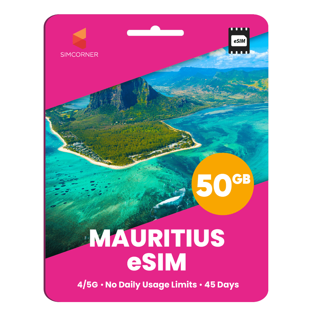 Mauritius Data eSIM - SimCorner
