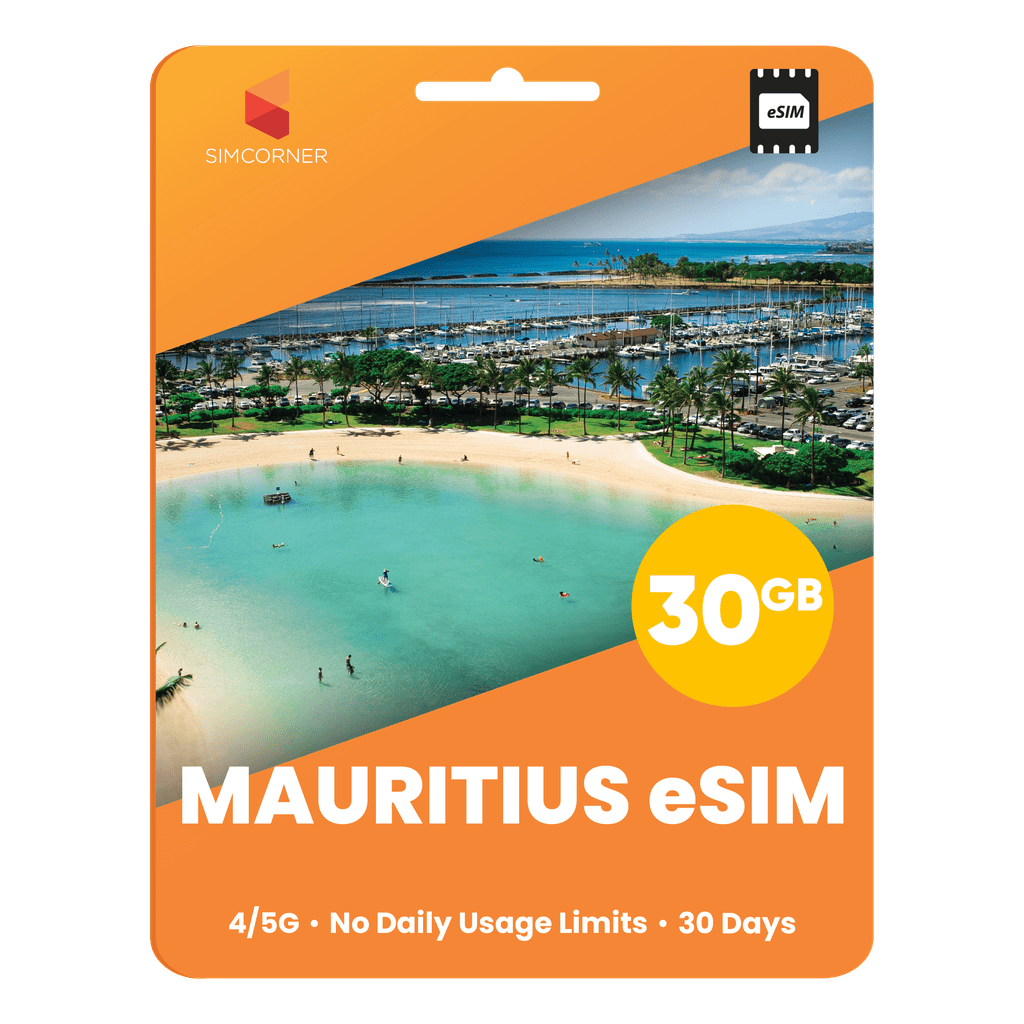 Mauritius Data eSIM - SimCorner