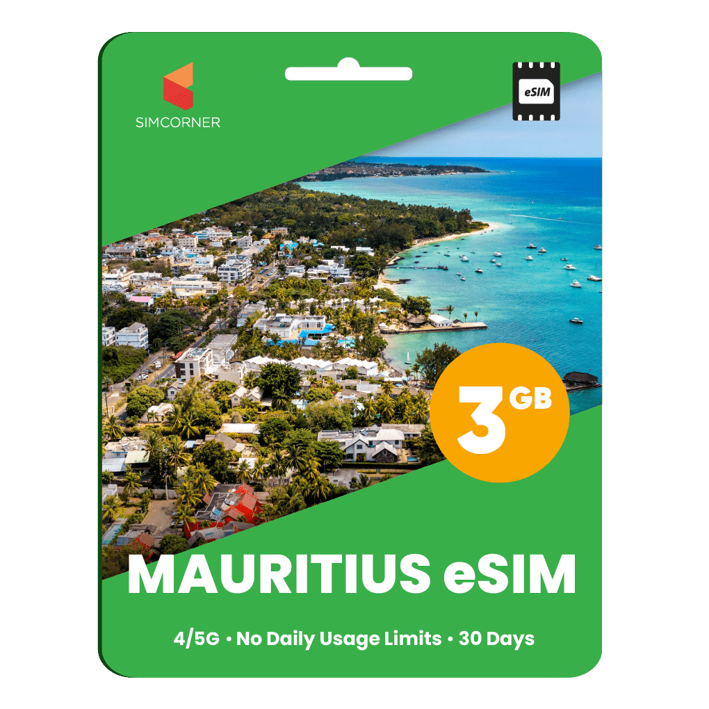 Mauritius Data eSIM - SimCorner