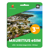 Thumbnail for Mauritius Data eSIM - SimCorner