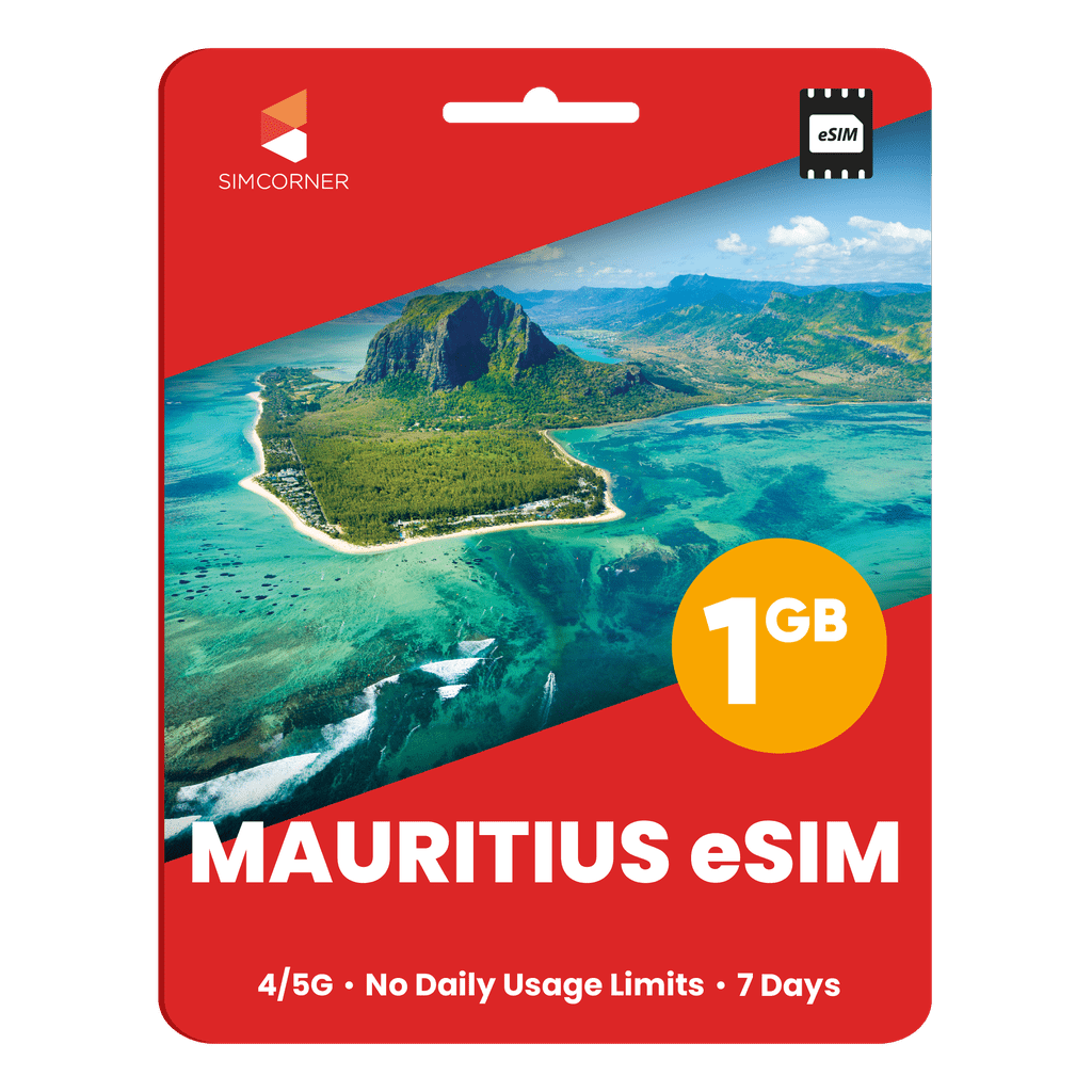 Mauritius Data eSIM - SimCorner