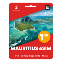 Thumbnail for Mauritius Data eSIM - SimCorner