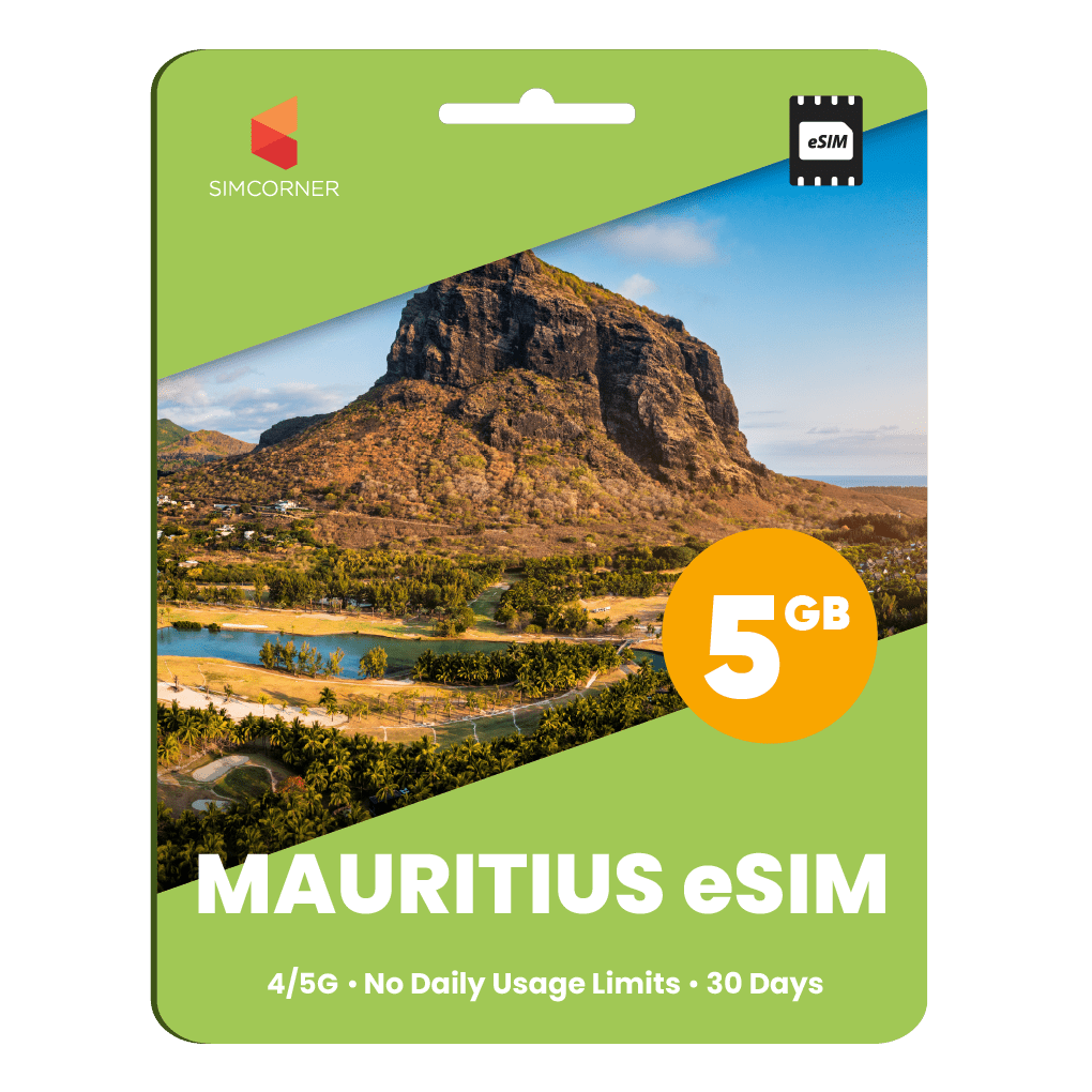 Mauritius Data eSIM - SimCorner