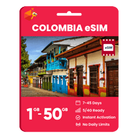 Thumbnail for Colombia Data eSIM - SimCorner