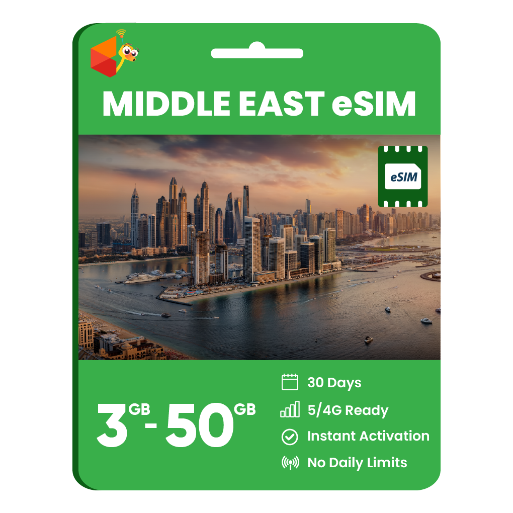 Middle East Data eSIM
