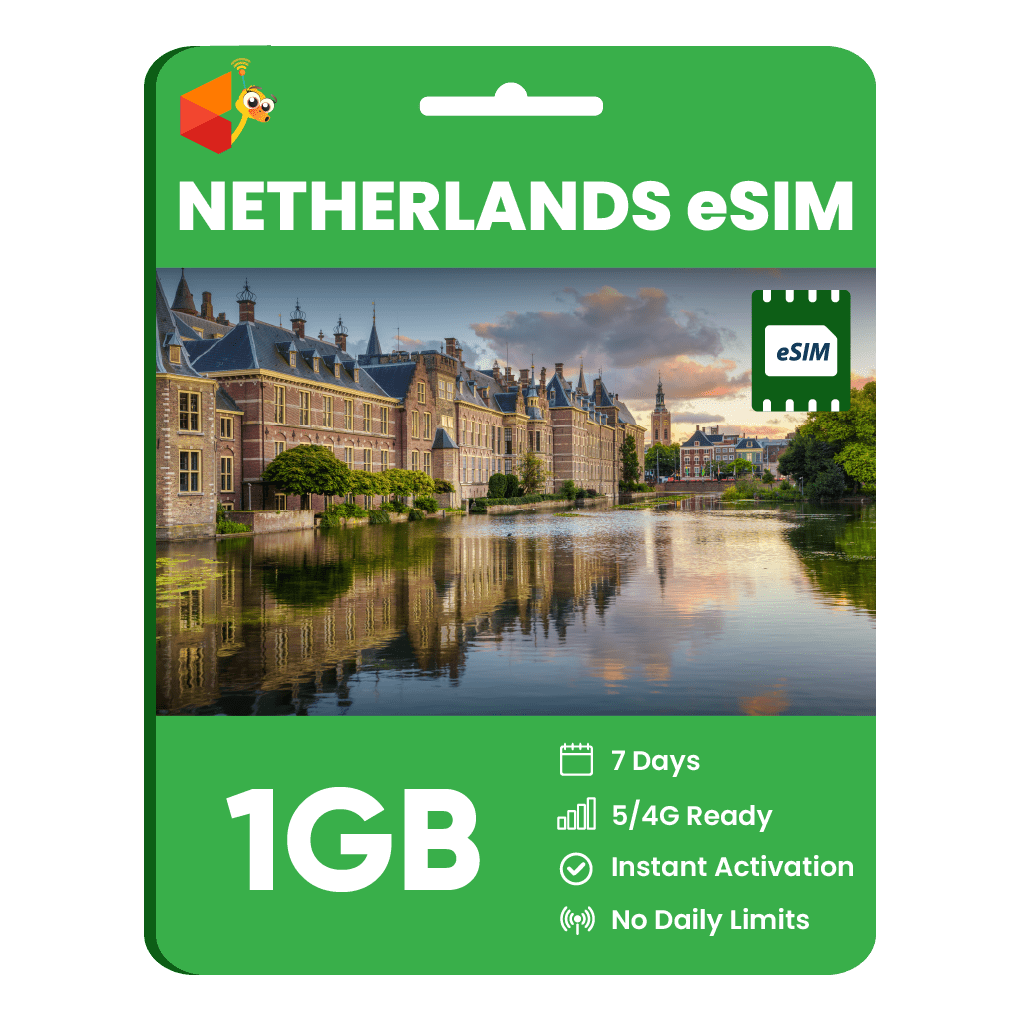 Netherlands Data eSIM - SimCorner