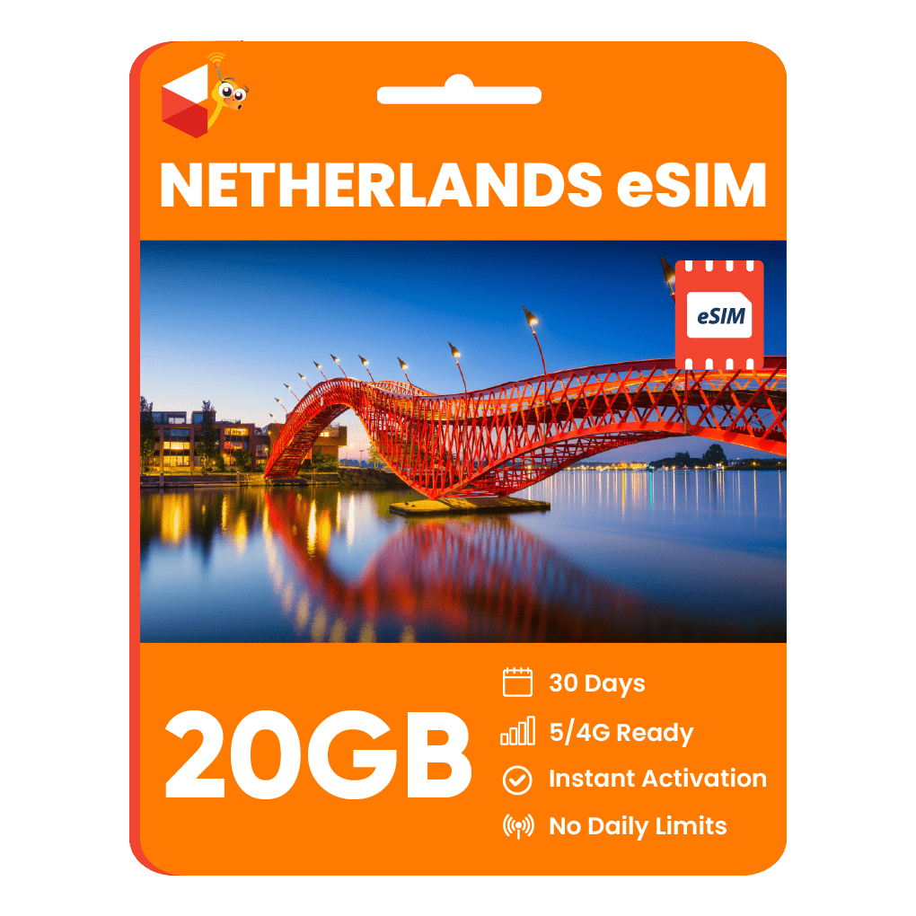 Netherlands Data eSIM - SimCorner