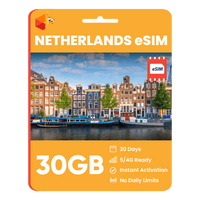 Thumbnail for Netherlands Data eSIM - SimCorner