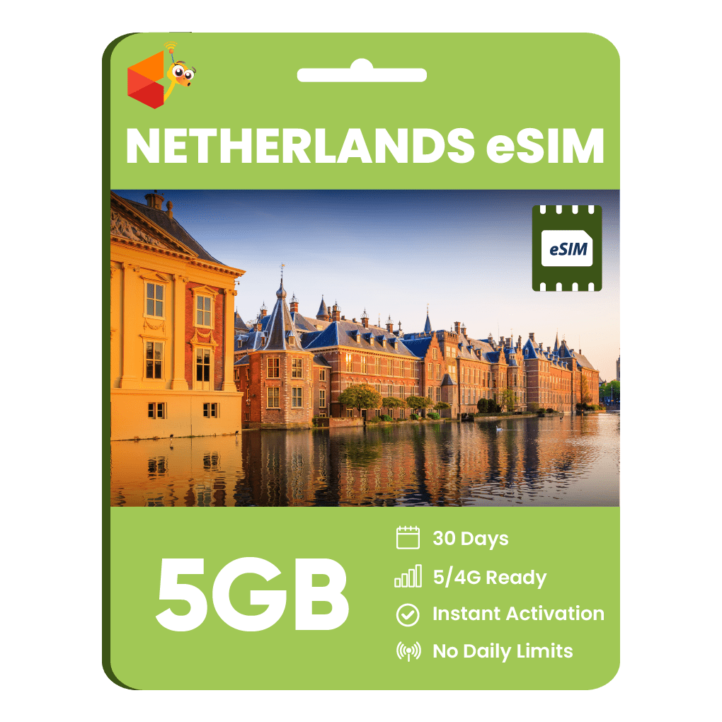 Netherlands Data eSIM - SimCorner