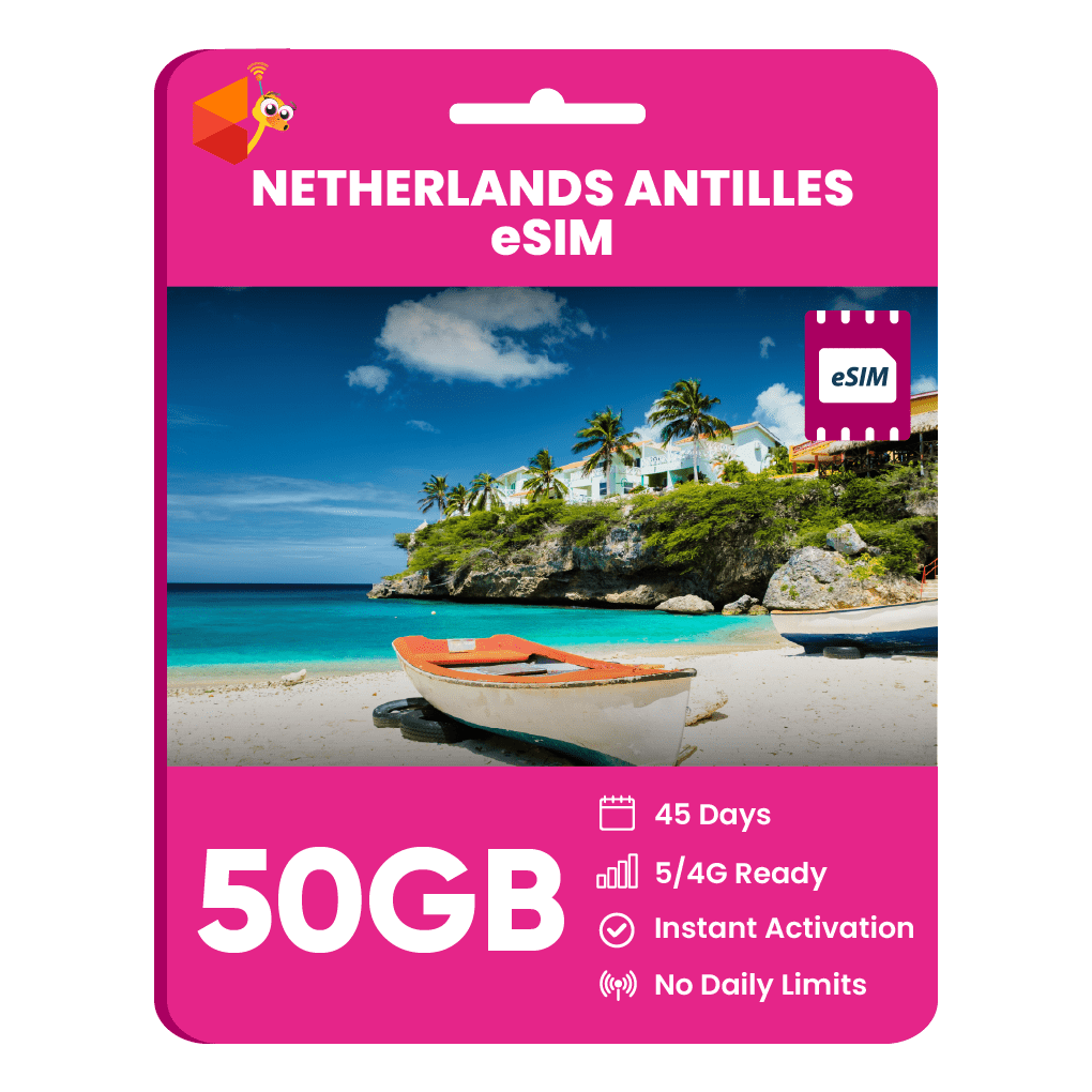 Netherlands Antilles Data eSIM - SimCorner