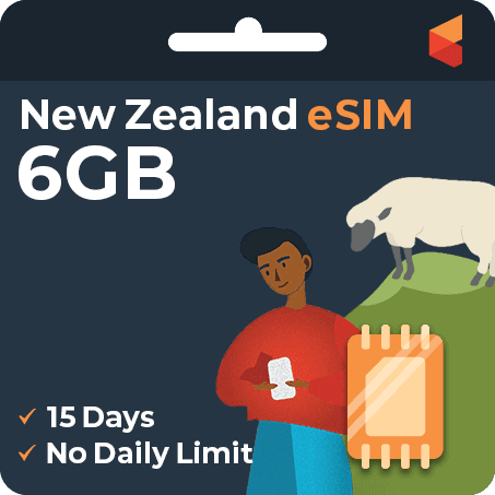 [eSIM] New Zealand Data eSIM (6GB - 15 Days)
