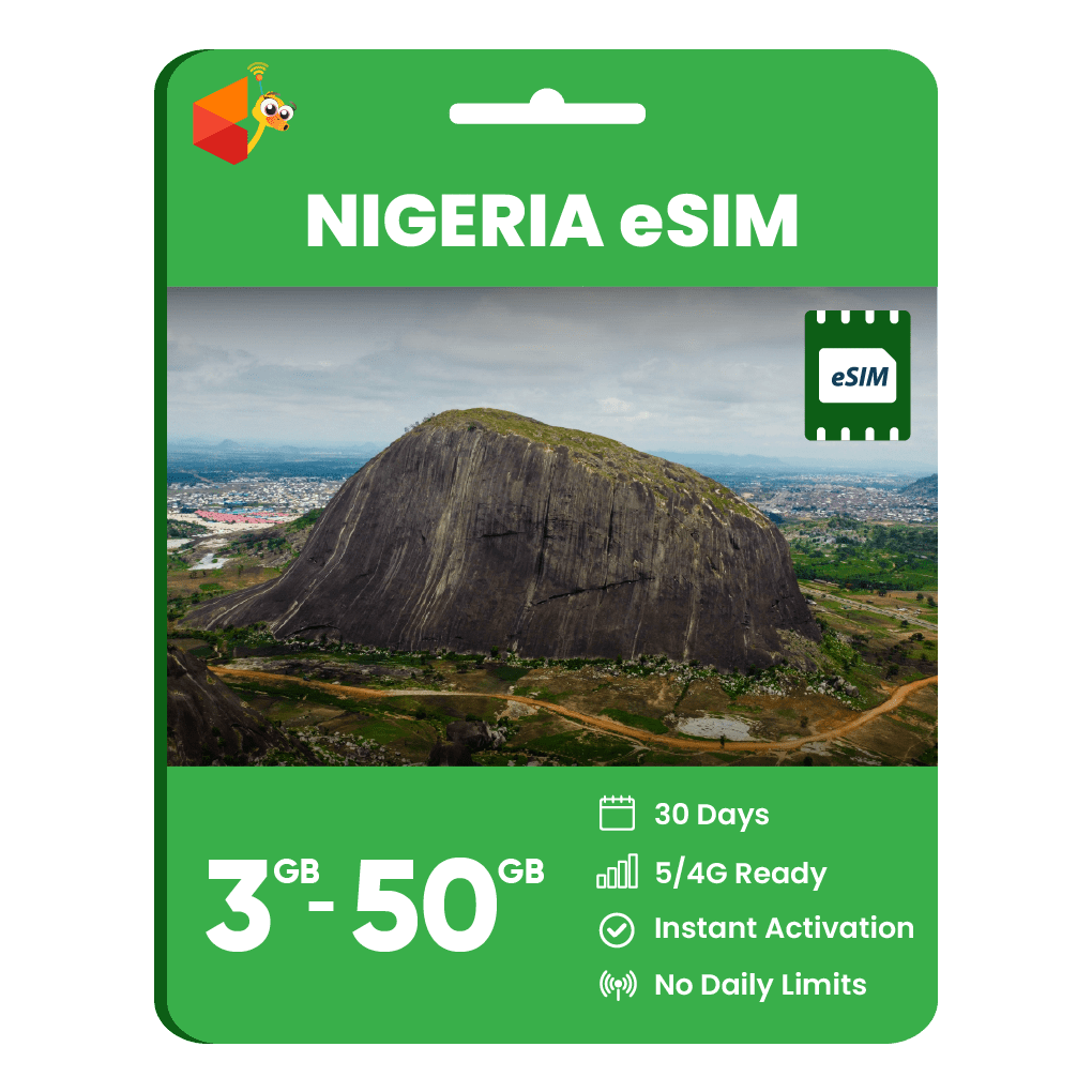 Nigeria Data eSIM - SimCorner