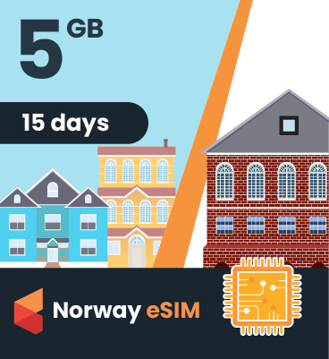 Norway eSIM: 5GB - 15 Day