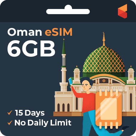[eSIM] Oman Data eSIM (6GB - 15 Days)
