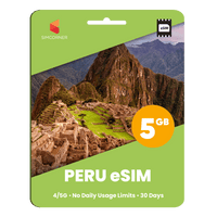 Thumbnail for Peru Data eSIM - SimCorner