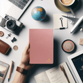 Blush Pink - Genuine Leather Notebook