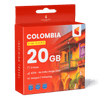 Colombia Data SIM Card (31 Day - 20GB)