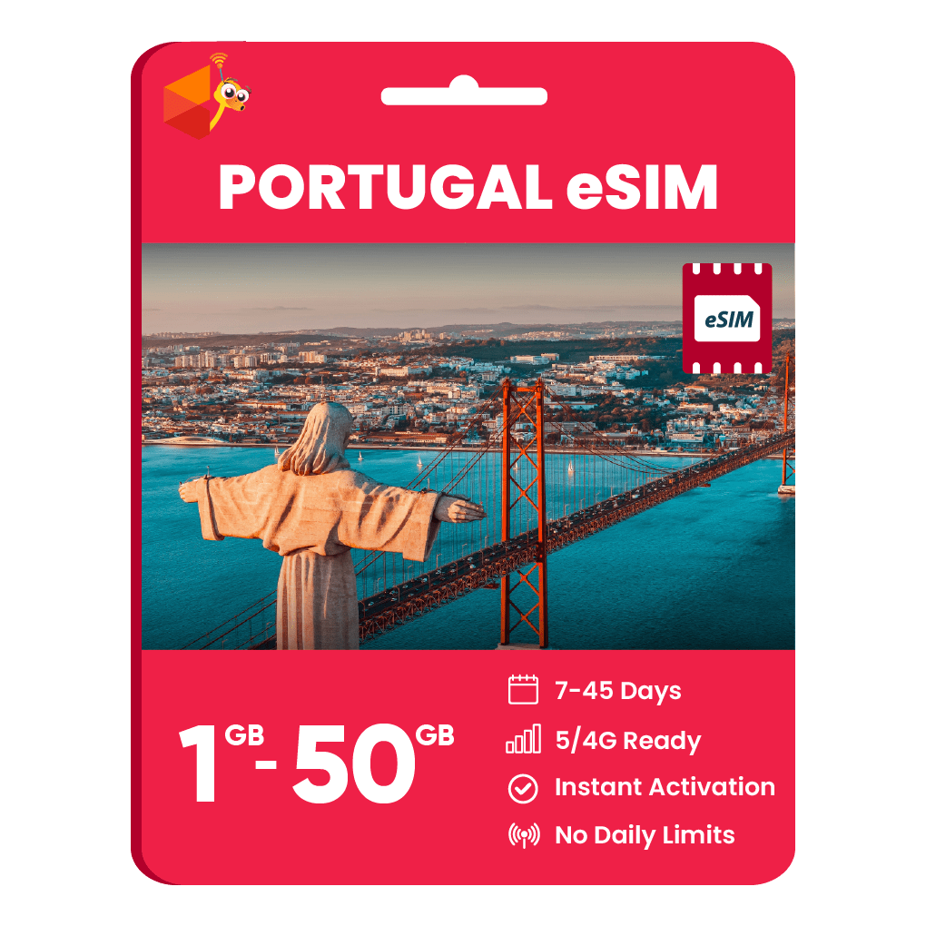 Portugal Data eSIM - SimCorner