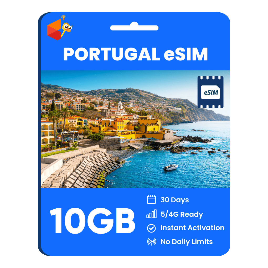 Portugal Data eSIM - SimCorner