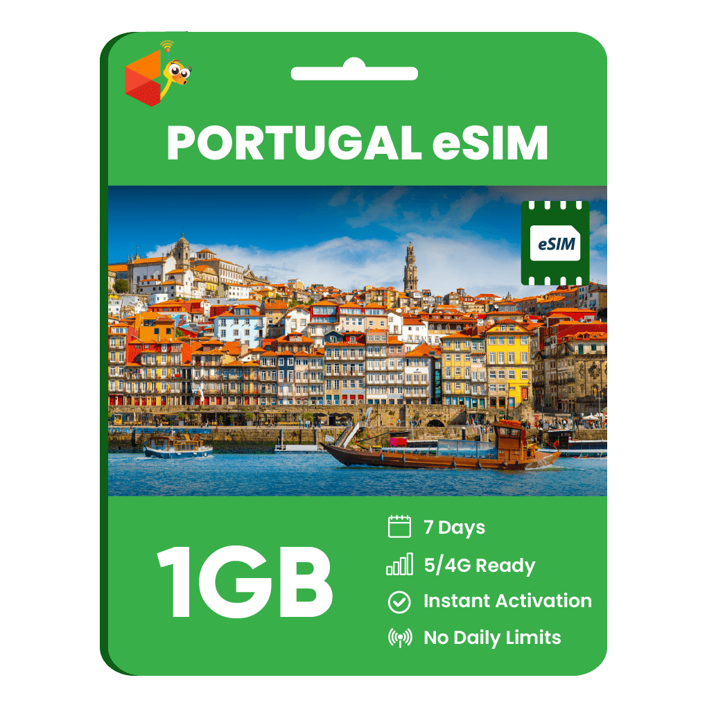 Portugal Data eSIM - SimCorner