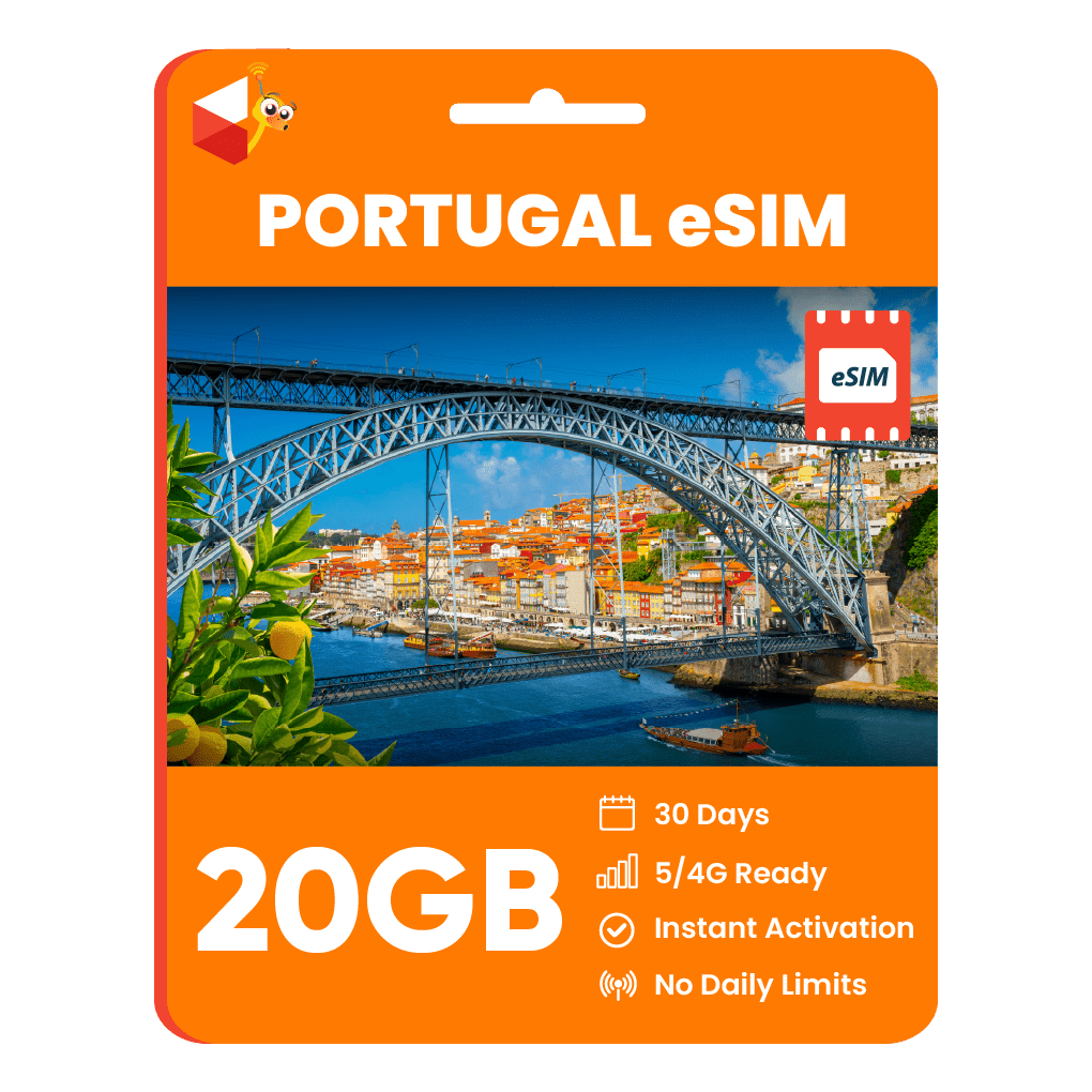 Portugal Data eSIM - SimCorner