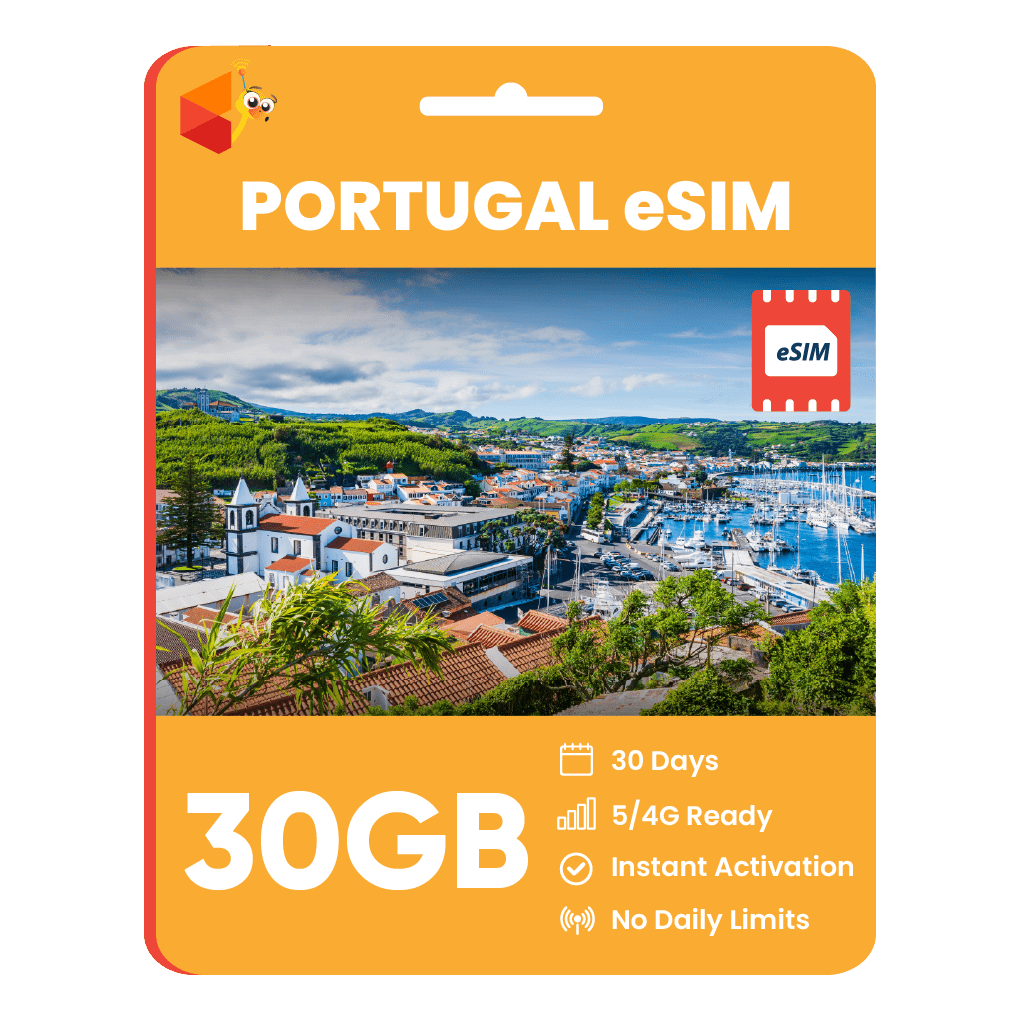 Portugal Data eSIM - SimCorner