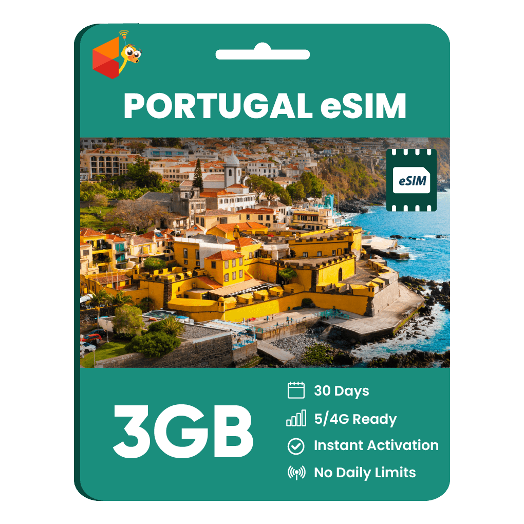 Portugal Data eSIM - SimCorner