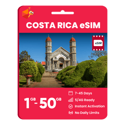 Costa Rica Data eSIM