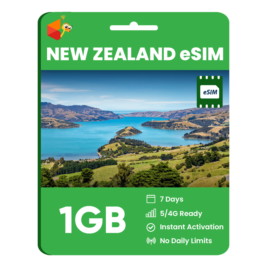 New Zealand Data eSIM - SimCorner