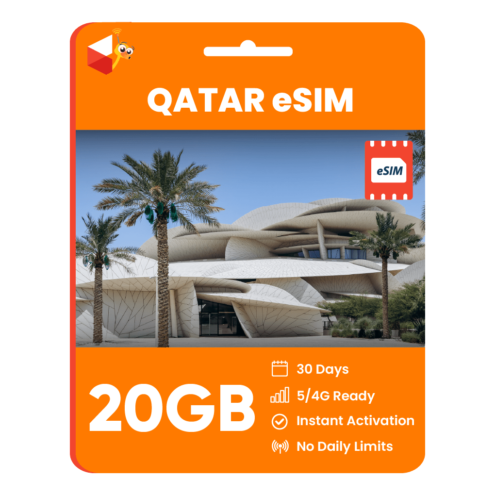 Qatar Data eSIM - SimCorner