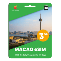 Thumbnail for Macao Data eSIM - SimCorner