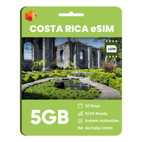 Thumbnail for Costa Rica Data eSIM - SimCorner