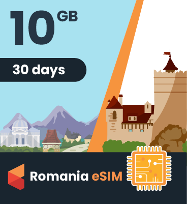 Romania eSIM: 10GB - 30 Days