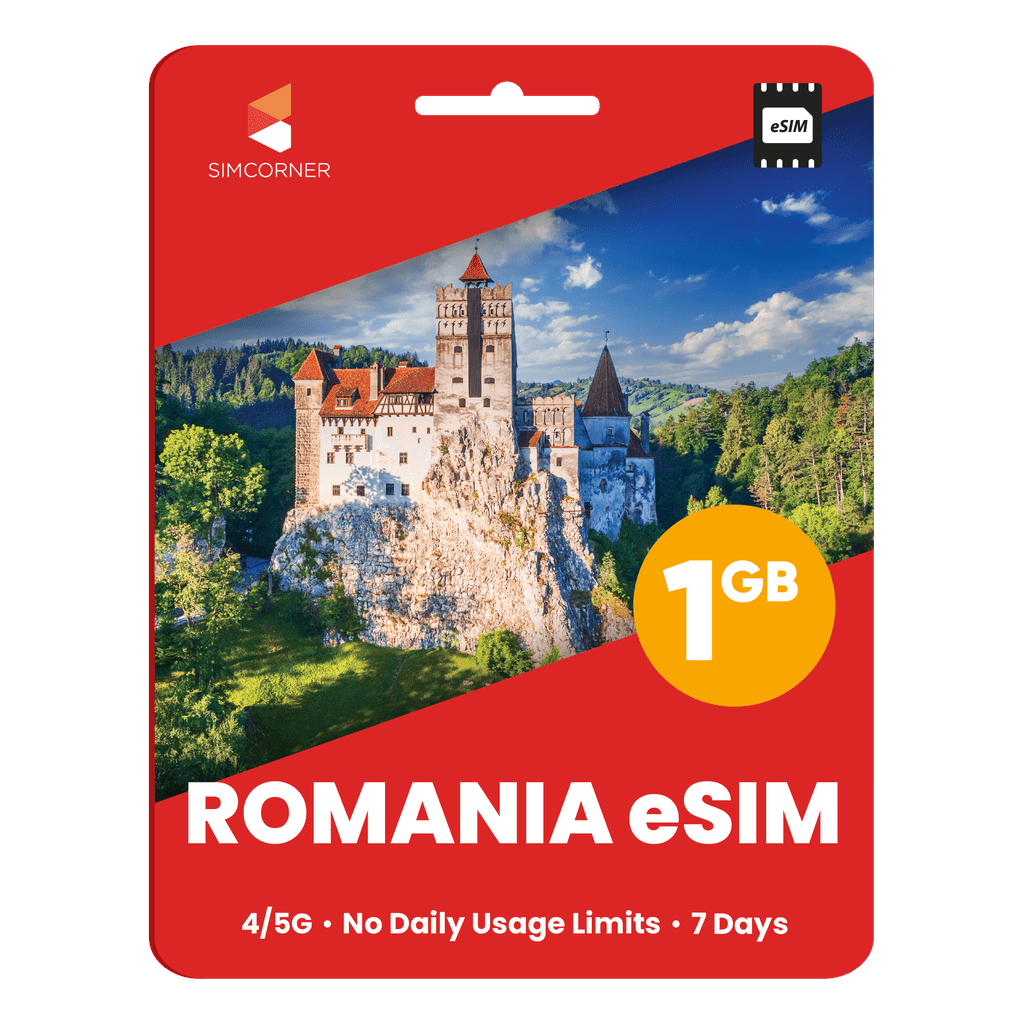 Romania Data eSIM - SimCorner