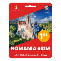 Thumbnail for Romania Data eSIM - SimCorner