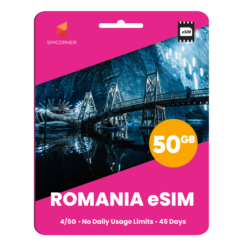 Romania Data eSIM - SimCorner