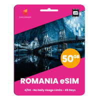 Thumbnail for Romania Data eSIM - SimCorner