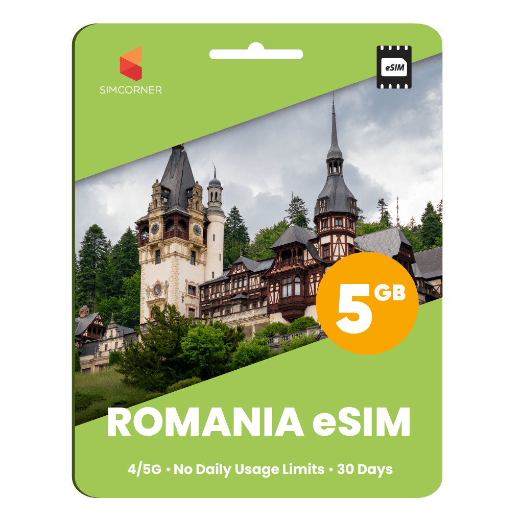 Romania Data eSIM - SimCorner
