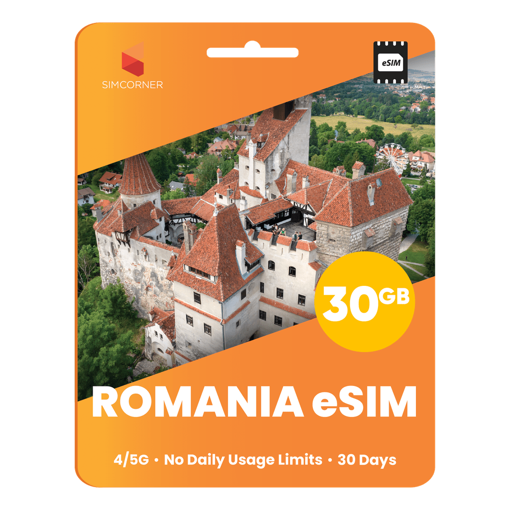 Romania Data eSIM - SimCorner